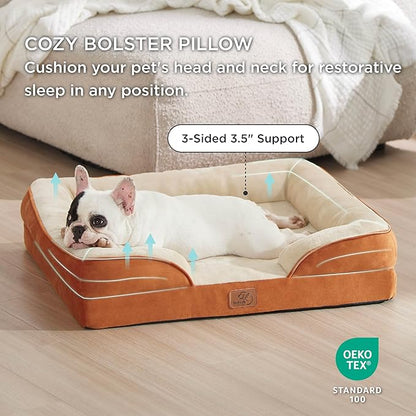 Bedsure Orthopedic Dog Bed for Medium Dogs