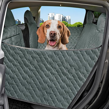 Dog Car Seat Cover for Tesla Rear Seat 2020-2024 (Green)