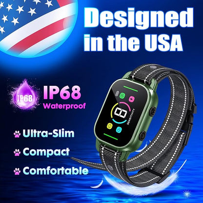 NHUJK Bark Collar- Smart Dog Bark Collar for Small Medium Large Dogs 8 Adjustable