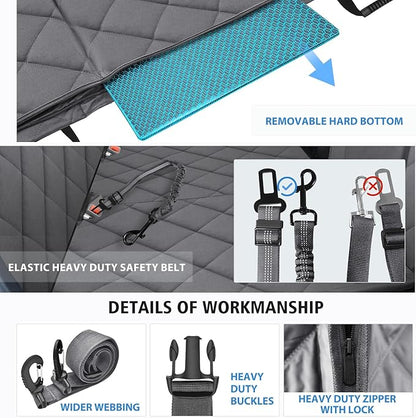 Back Seat Extender for Dogs 400lbs Capacity