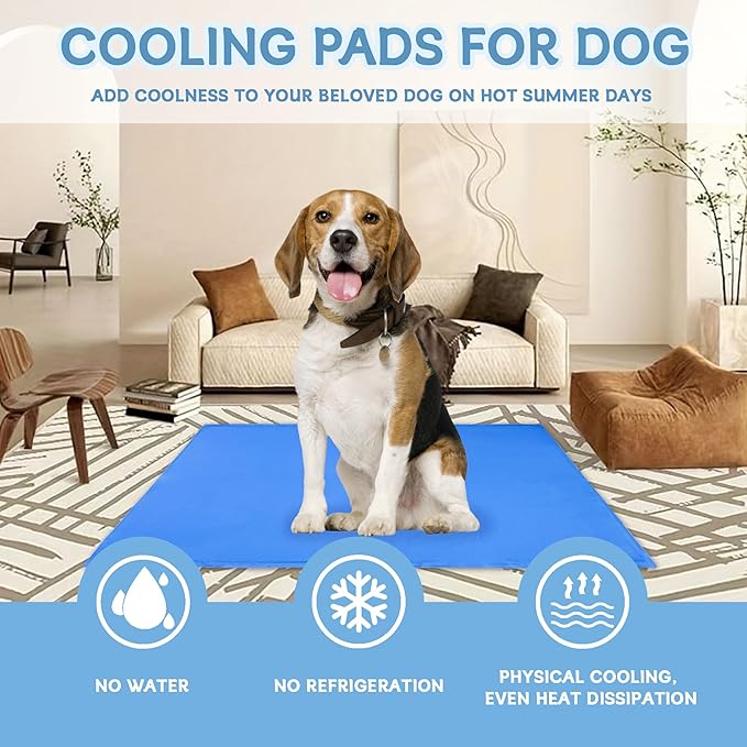 Dog Cooling Mat 26 x 20 Inch