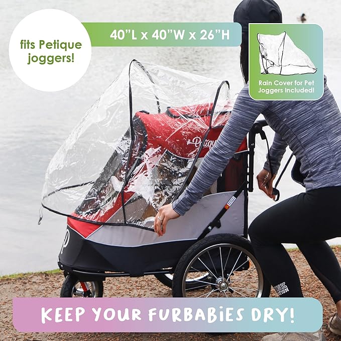 Petique Trailblazer Pet Jogger/Stroller 77LBS -
