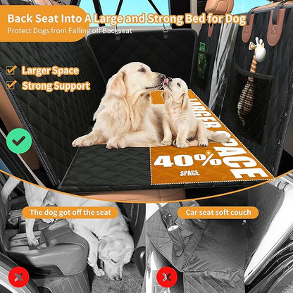 Dog Car Seat Cover 40%, Honeycomb 400lbs, 600D