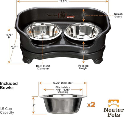 Neater Feeder Express Elevated Dog Bowls by Neater Pet Brands – Dog Bowls with Stand