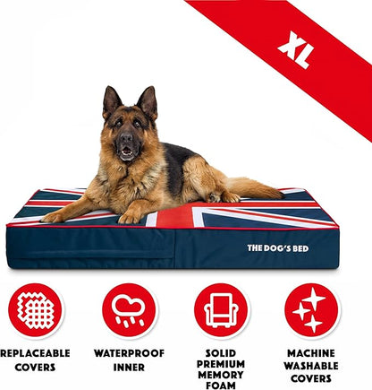 The Dog’s Bed Orthopedic Memory Foam Dog Bed 46x28, Pain