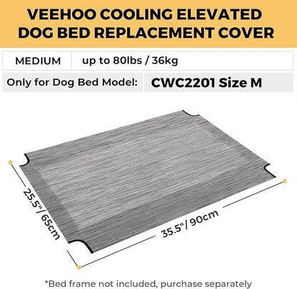 Veehoo Dog Bed Replacement Cover for CWC2201