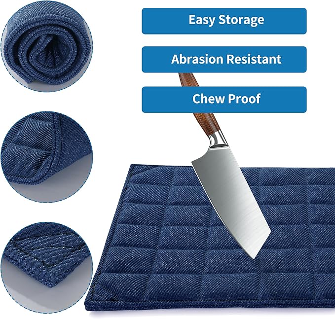 HOMBYS Chew Proof Dog Crate Bed Mat 22"x35" Indestructible