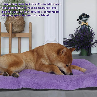 Dog Bed for 36 Inch Crate Washable 24x36 Dog 55lb Medium Dogs,36 Inch