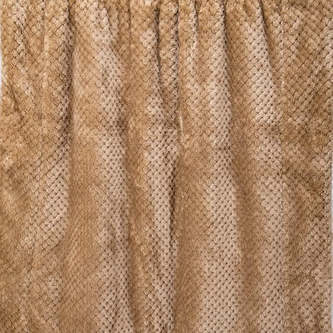 Fuzzy Blanket or Fluffy Blanket for Baby Girl or boy (40" x 48", DG-Mocha)