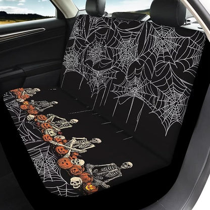 Halloween Web Skeleton Automotive Seat Covers & Accessories