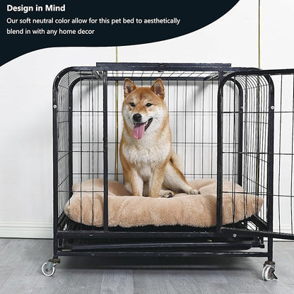 Dog beds Large Sized Dog Washable fit Metal Dog Crates Machine Washable 36 inch Dog Crate Bed with Anti-Slip Bottom 36 x 24 Kennel