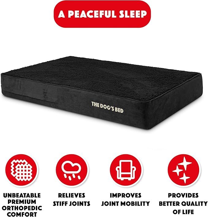 The Dog’s Bed Orthopedic Memory Foam Dog Bed