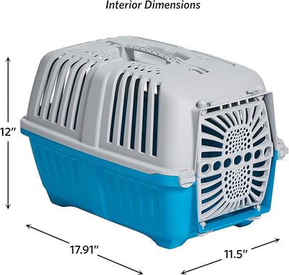 MidWest Homes for Pets Spree Travel Pet Carrier | Hard-Sided Pet Kennel Ideal for Toy Dog Breeds, Small Cats & Small Animals | Dog Carrier Measures 19.1L x 12.5 W x 13H - Inches