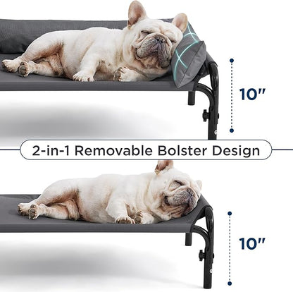 Bedsure XL Elevated Raised Outdoor Dog Bed 42 inches