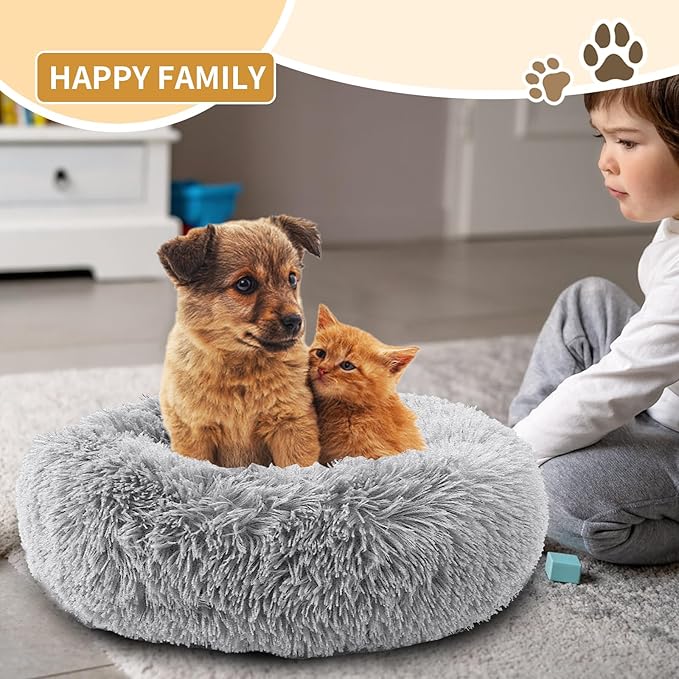 Dog Bed Comfiest Indoor Calming Waterproof Bedding Washable