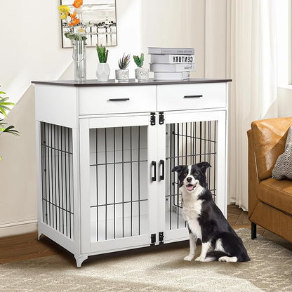 Snowtaros Dog Crate Furniture 36.6 Inch