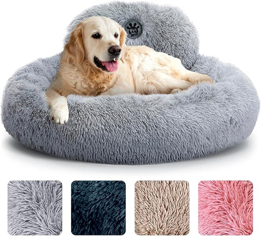 PetJett Calming Dog Bed 36'' Fits 100 lbs