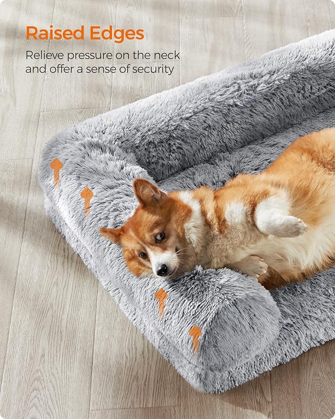 Feandrea Dog Bed 30 x 23 x 9 Inches, UPGW231G01