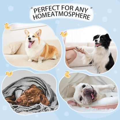 Paiaite Dog Pajamas Onesie: Comfortable Four-Legged Apparel for Small, Medium, & Large Dogs, Polyester Material for Comfort, Wrinkle Resistance, Moisture Wicking, and Stretchiness Yellow Duck L