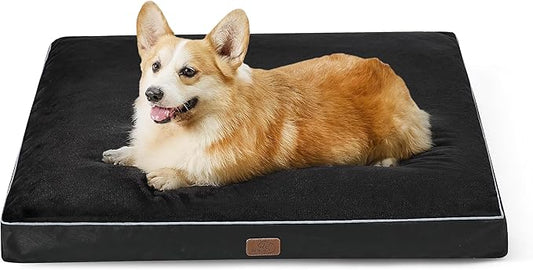 Bedsure Waterproof Large Dog Bed 4 inch 80lbs Large