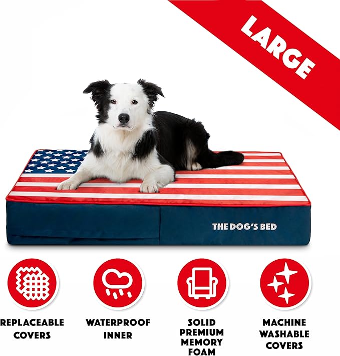 The Dog’s Bed Orthopedic Memory Foam Dog Bed 40x25,Pain Relief