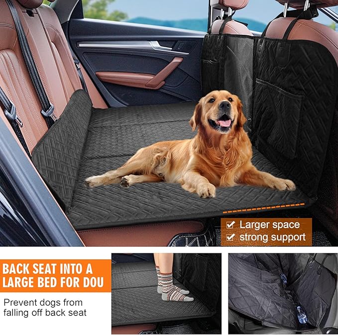 Back Seat Extender for Dogs 330lb, Waterproof