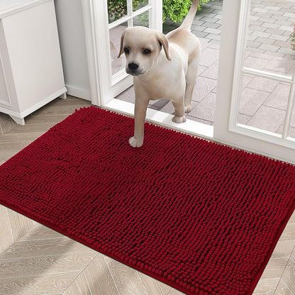 OLANLY Dog Door Mat for Muddy Paws 30x20