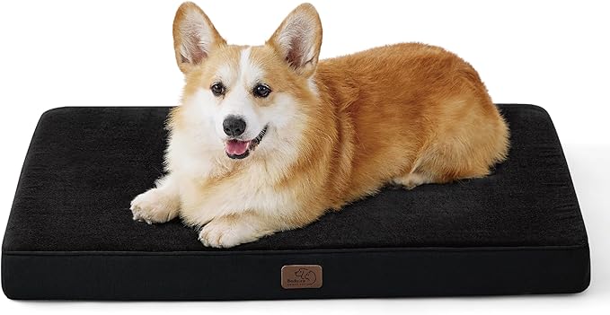 Bedsure Memory Foam Dog Bed for Large Dogs