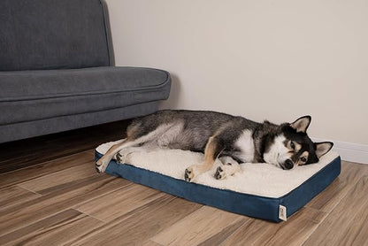 Best Pet Supplies Cute Dog Bed Mat Flat Mattress with Waterproof Exterior 41X29X4