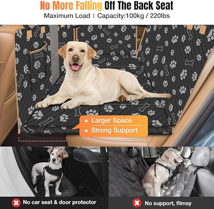 Dog Car Seat Cover for Back Seat