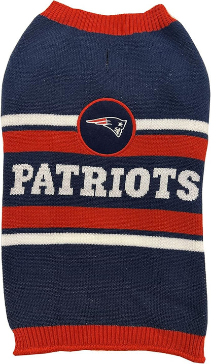 NFL New England Patriots Dog Sweater