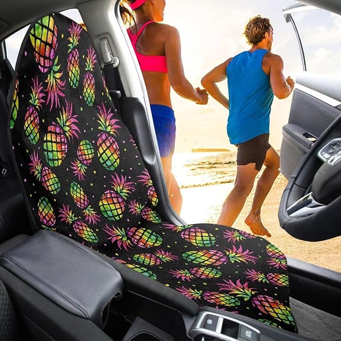 Yewattles Pineapple Pattern Waterproof Car Interior Accessories