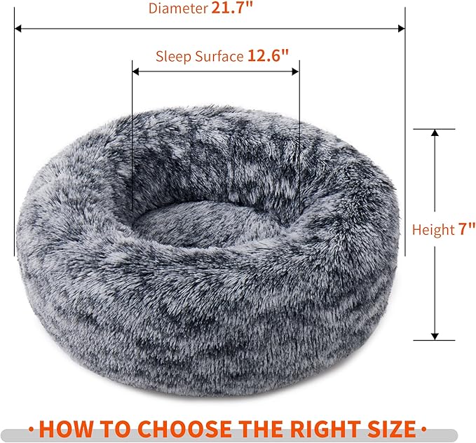 Calming Dog Bed 23.5'