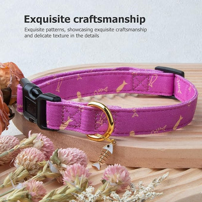 Cotton Handmade Dog Collar Cute and Distinctive Patterns