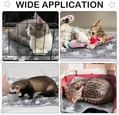 Tranqun 4 Pcs Waterproof Dog Blankets 24 x 16 Inch