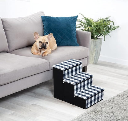 E.P.C. Deluxe Fold Away 3 Step Pet Stairs
