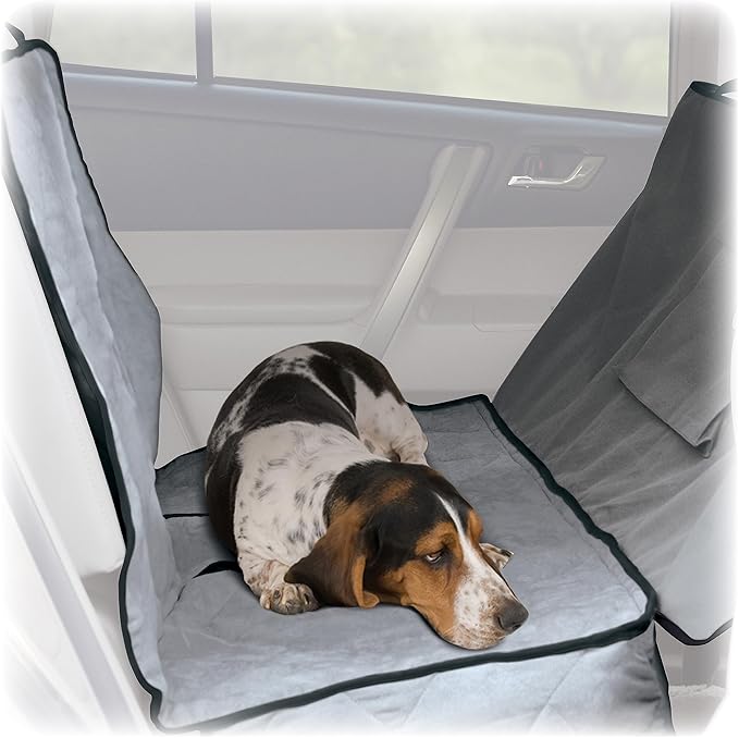 K&H Pet Products Deluxe Car Seat Saver Gray Full Size 57 Inches