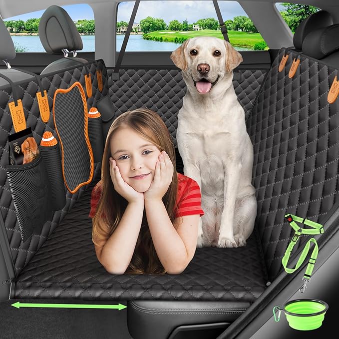 Hard Bottom Back Seat Extender for Dogs