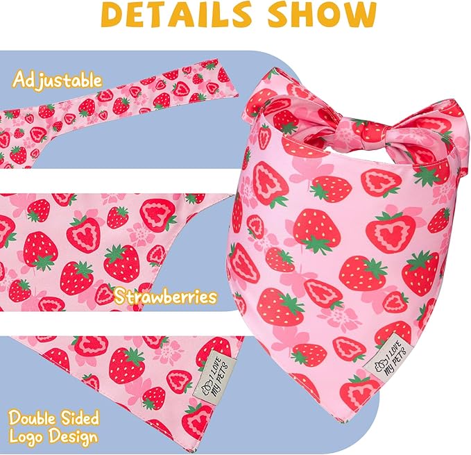 SCENEREAL Summer Dog Bandana