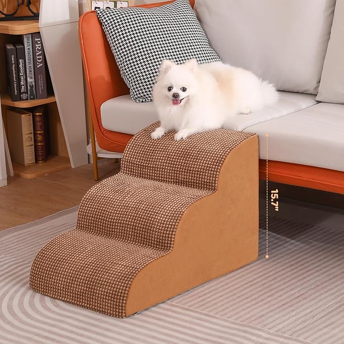 Dog Stairs for Small Dogs 3-Tier Dog