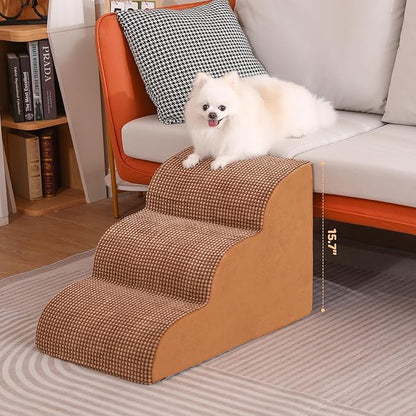 Dog Stairs for Small Dogs 3-Tier Dog