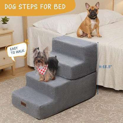 Dog Stairs for Small Dog 4-Step Dog 3/4/5 Steps
