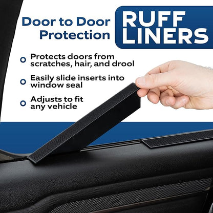 Medium Dog Back Seat Extender for Dogs and Door Protection for Cars