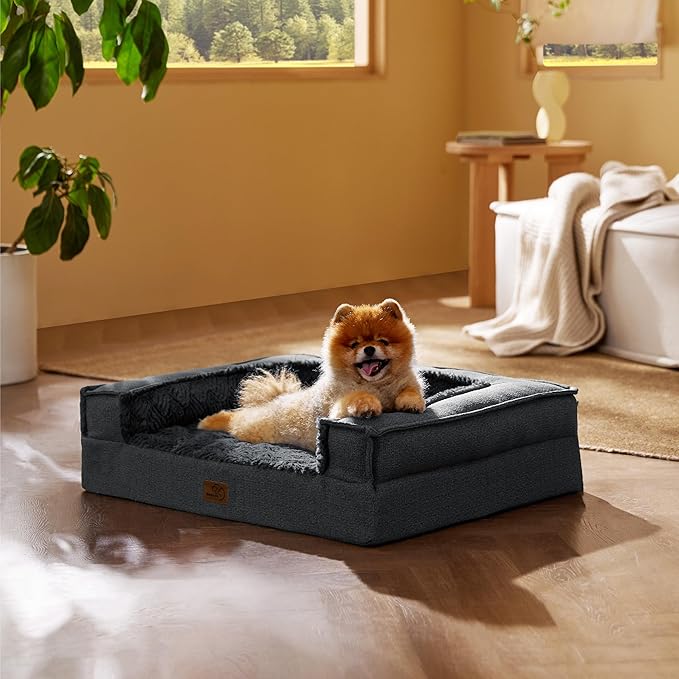 Bedsure Orthopedic Dog Bed for Small Dogs