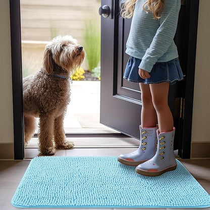 OLANLY Dog Door Mat for Muddy Paws 59x24