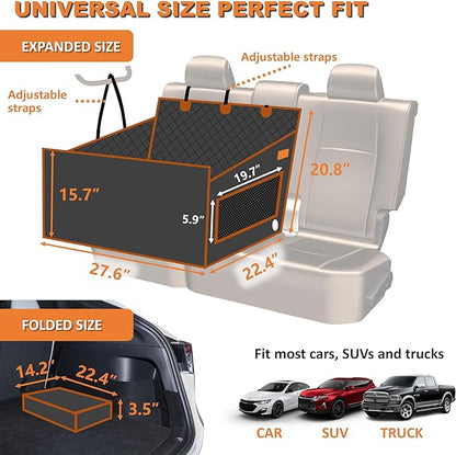 Dog Car Seat for Large Medium Small Dogs