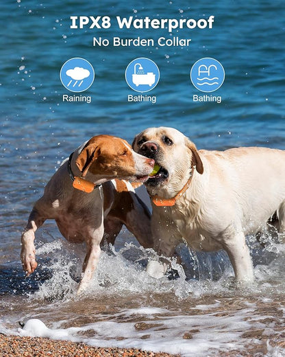 Jugbow Dog Shock Collar 2 Dogs (10-120Lbs) 4200FT Dog IPX8 Waterproof