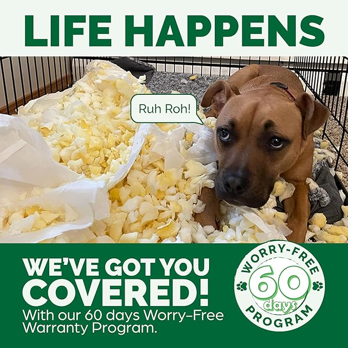 Furhaven Replacement Dog Bed Cover Plush & Suede Sofa-Style