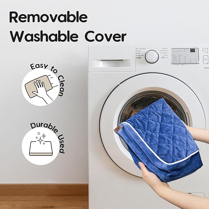 Orthopedic Dog Beds for Large Dogs with Removable Washable Cover 48 inch,