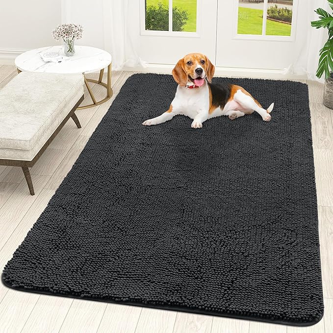 OLANLY Dog Door Mat for Muddy Paws 59x35